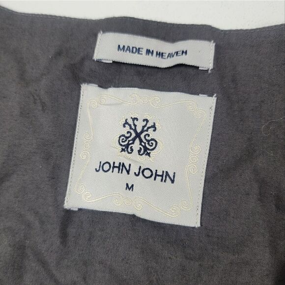 John John Made In Heaven Embroidered Open Vest Multicolor Size Medium - Picture 6 of 11